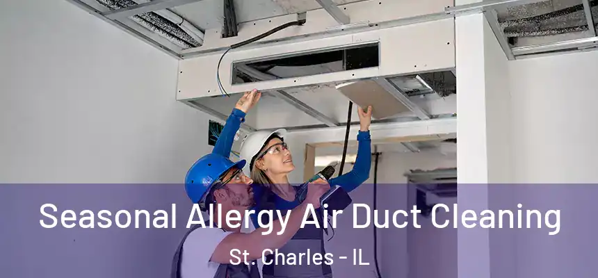 Seasonal Allergy Air Duct Cleaning St. Charles - IL